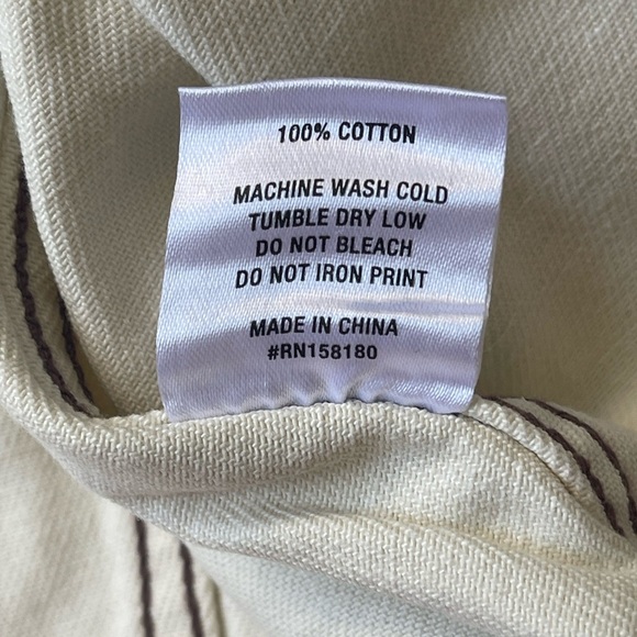 Honor The Gift Denim Carpenter Jacket in Bone Size 2XL NWT - Picture 12 of 12